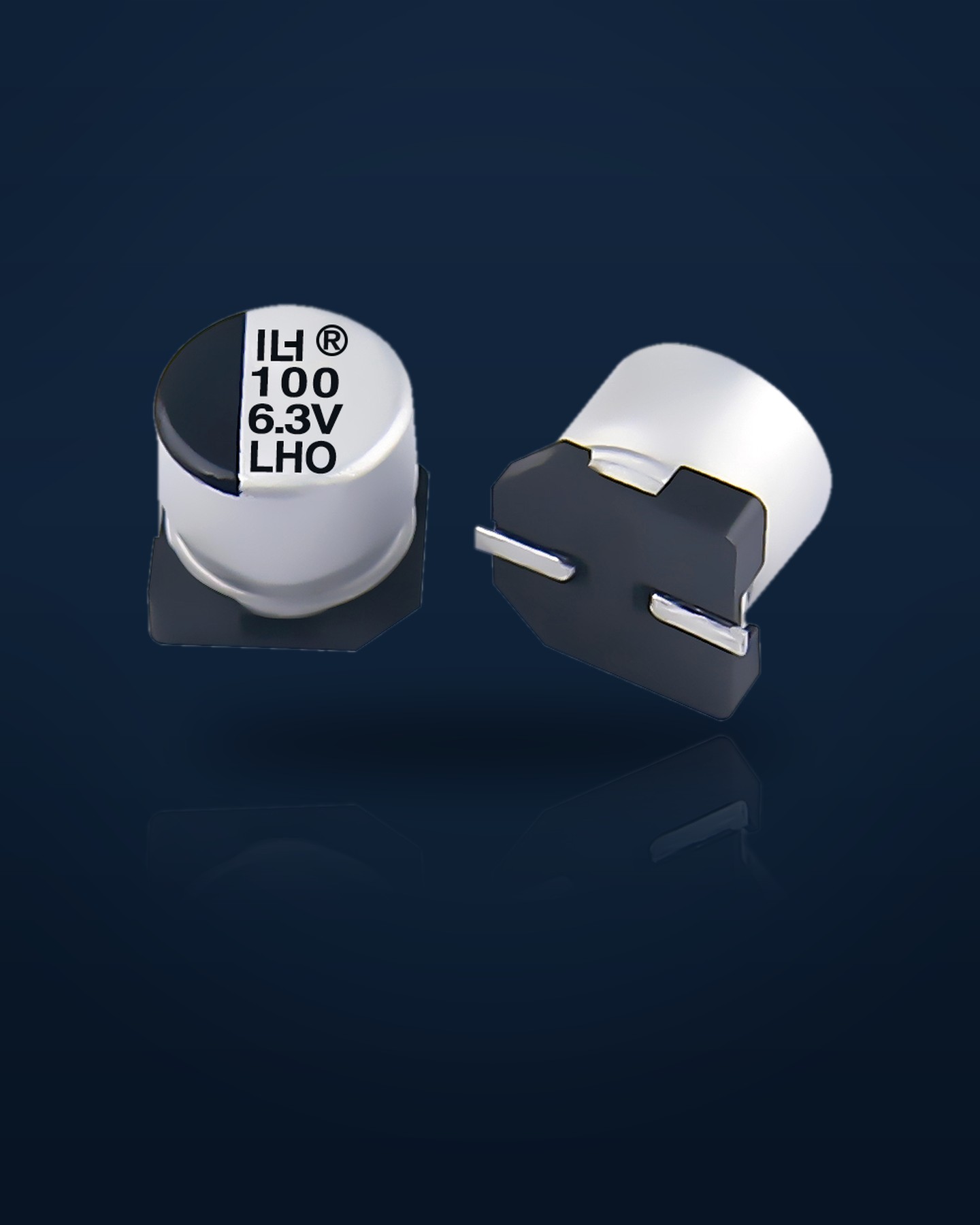 LHO miniature SMD aluminum electrolytic capacitors
